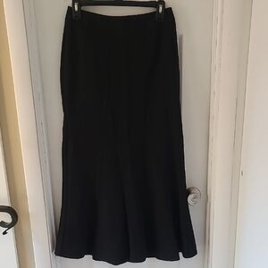 Studio 1940 Classic Black A-Line Skirt